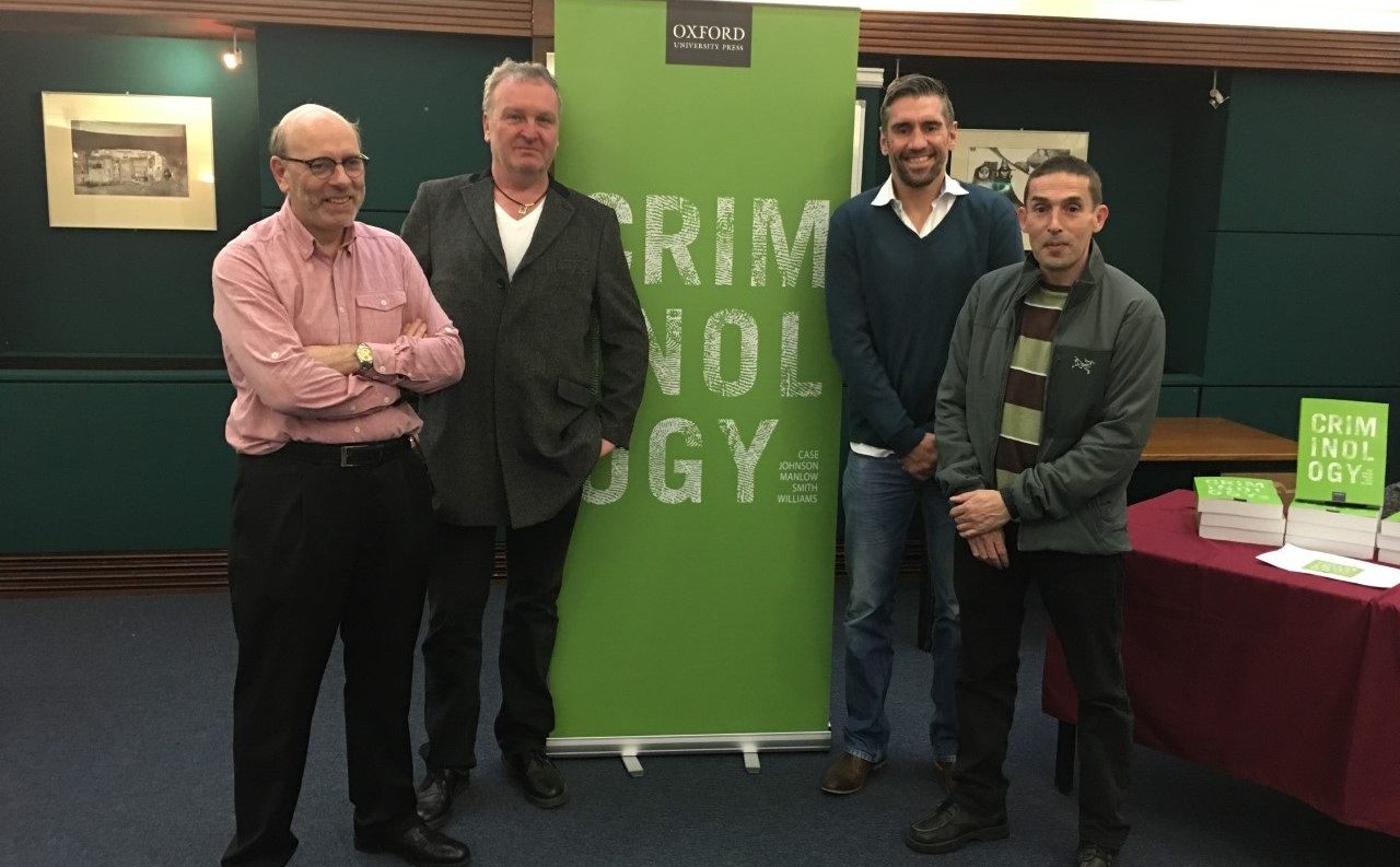 Criminology book launch