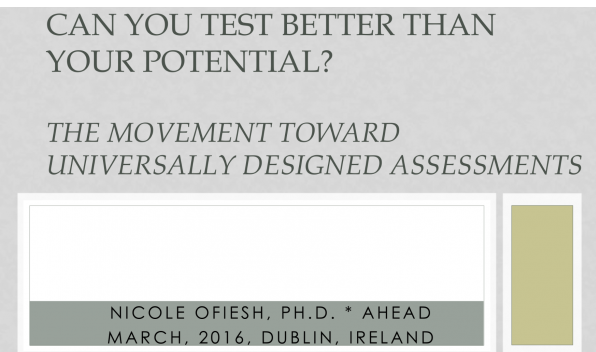 Assessment Design